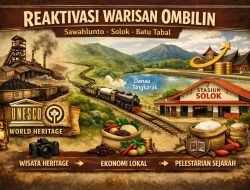 Warisan Ombilin Hidup Lagi, Stasiun Solok Jadi Pusat Jalur Reaktivasi