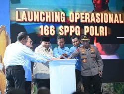 Prabowo Groundbreaking Gudang Pangan Polri dan Luncurkan 166 SPPG di Tuban