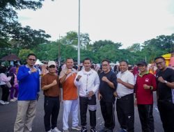 Pemerintah Kabupaten Solok Gelar Gerak Jalan Santai dan Senam Bersama