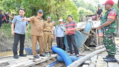 Mahyeldi Tinjau Tambang Ilegal Sijunjung, Ingatkan Penambang Utamakan Izin & Keselamatan