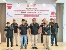 Asisten Administrasi Umum Setda Kabupaten Solok Hadiri Pelantikan Pengurus Perbakin