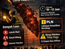 Blackout Sumatra: Padang Timur Pulih Tercepat, Sebagian Padang Mulai Normal