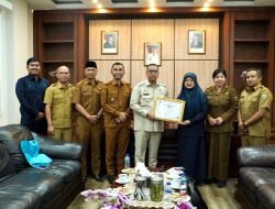 Komitmen Tinggi Pemko Berbuah Manis, Padang Panjang Sabet Penghargaan BPOM