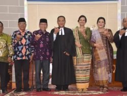 Maigus Nasir Hadiri Pisah Sambut Pimpinan HKBP Resort Sumbar