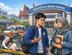 Mahasiswa UNP Tertembak di Depan Rektorat, Dua Korban Dilarikan ke RS