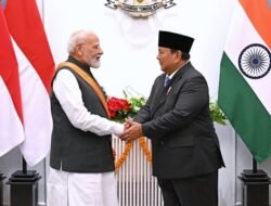 Presiden Prabowo Anugerahkan Bintang Republik Indonesia Adipurna kepada PM Narendra Modi