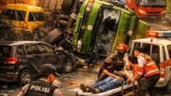 Tragedi Sibolangit: Truk Rem Blong Tewaskan Empat Orang