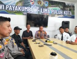Kapolres AKBP Irwan Andesta Berkunjung ke Markas PWI Kota Payakumbuh