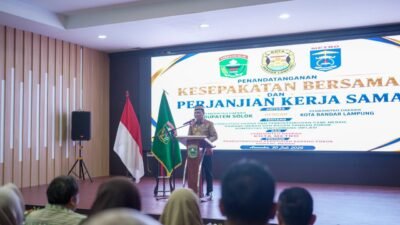 Pemkab Solok Perkuat Kerja Sama Dengan Kota Bandar Lampung dan Kota Metro