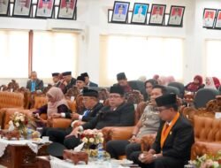 Dengarkan Pidato Presiden RI, Wabup Hadiri Rapat Paripurna DPRD Tanah Datar