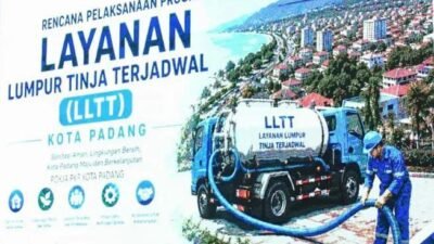 Padang Perkuat Program Pengelolaan Lumpur Tinja Terjadwal Demi Sanitasi Aman & Lingkungan Bersih