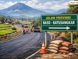 Jalan Baso–Batusangkar Mulai Direhabilitasi, Pemerintah Siasati Musim Hujan