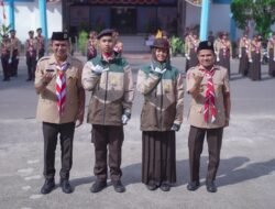 Bupati Solok Lepas Kontingen Jambore Nasional XII Kwarcab 0302 Gerakan Pramuka