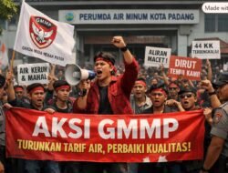 Demo PDAM Padang (Sumbar), GMMP Soroti Tarif dan Kualitas Air