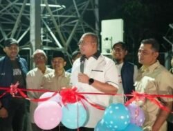 Bupati Solok Bersama Wakil Ketua Komisi VI DPR RI Resmikan Dua Tower
