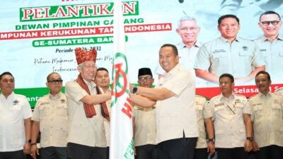 Yota Balad Resmi Pimpin HKTI Kota Pariaman, Dorong Kedaulatan Pangan dan Kesejahteraan Petani
