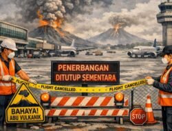 Delapan Bandara Ditutup Serempak Akibat Abu Vulkanik Anak Krakatau