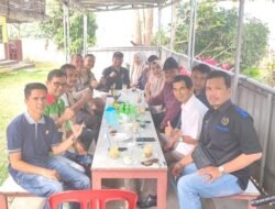 Kasat Lantas Koffe Morning Sama Rekan-Rekan Wartawan