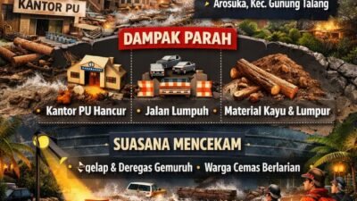 Galodo Gunung Talang: Jantung Pemerintahan Jadi Korban
