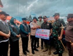Pemko Solok Salurkan Bantuan Rp100 Juta dan Kerahkan Relawan untuk Korban Galodo Arosuka