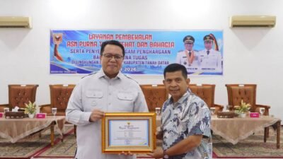 62 ASN Purna Tugas Dilingkungan Pemda Tanah Datar