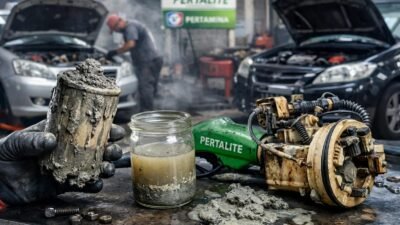 Misteri Endapan Mirip Semen di Pertalite, DPRD Padang Desak Investigasi Transparan