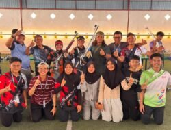 Cabor Menembak Kota Solok Juara Umum Porprov XVI Sumbar, Sabet 4 Emas, 2 Perak dan 4 Perunggu