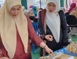 Ketua TP PKK Tanah Datar Ny Lise Eka Putra Bersama Rombongan Kunjungi Bundo Kanduang Nagari Gurun Terkait UMKM
