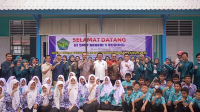 Tinjau Realisasi Program Revitalisasi Sekolah, Bupati: Momentum Ciptakan Generasi Emas