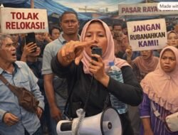 Pedagang Pasar Raya Melawan Relokasi, Wali Kota Fadly Amran Dikepung Gelombang Penolakan
