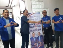 PARTAI DEMOKRAT GELAR AKSI KEMANUSIAN DALAM BENTUK DONOR DARAH