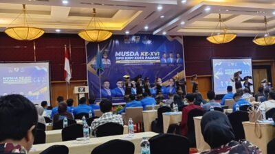 DALAM MUSDA KE-XVI DPD KNPI KOTA PADANG, PEMUDA HARUS MENJADI PENGGERAK UNTUK KEMAJUAN KOTA PADANG